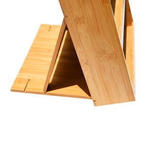 <span class=keywords><strong>Portaspezie</strong></span> in bambù 2026 per piano di lavoro, ecologico, salvaspazio, organizer in <span class=keywords><strong>legno</strong></span> a 3 livelli con cassetto per barattoli, per armadietto - Product Image 5