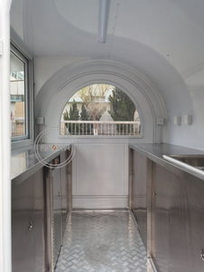 Carrito de Comida Rápida, Mini Carrito de Helados y Hot Dogs, Remolque de Venta de Bebidas, Camión de Comida Rápida, Carrito Personalizado - Product Image 5