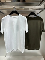 Camiseta de Hombre 2026, Nueva, de Alta Calidad, Verano, Transpirable, Cuello Redondo, Cómoda, Informal, Lisa, Absorbe la Humedad, Estilo Vintage