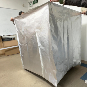 Square Bottom Moisture Barrier <b>Bag</b> Laminated BOPP VMPET PE Heat Seal Industrial Use - Product Image 5