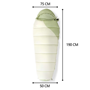 Sac de couchage <span class=keywords><strong>0</strong></span> <span class=keywords><strong>degré</strong></span>, chaud, rembourré de <span class=keywords><strong>duvet</strong></span> de canard, doux pour la peau, en polyester léger, 3-4 saisons, pour la randonnée, le camping, les voyages en plein air - Product Image 4