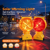 Feux de signalisation routière, sécurité routière, travaux d'urgence, feux de signalisation LED solaires