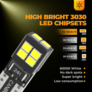 Offre en gros MOQ : Nouvelle lampe <span class=keywords><strong>de</strong></span> lecture LED <span class=keywords><strong>W5W</strong></span> 12V Canbus T10 pour éclairage intérieur Hilux et feux <span class=keywords><strong>de</strong></span> <span class=keywords><strong>position</strong></span> Nissan - Product Image 4