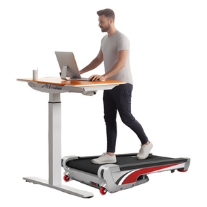 2025 kreeda phong cách mới trong nhà phòng tập thể dục tập thể dục thông minh 350lbs nhỏ gọn đi bộ Pad Máy chạy bộ dưới Lap máy tính hàng đầu bàn văn phòng - Product Image 5