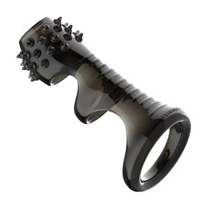 Funda de Silicona Suave para Pene NPS, Anillo para Pene Reutilizable, Condón para Hombres - Product Image 3