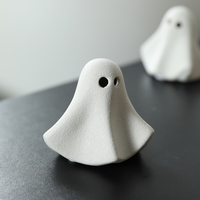 Nouvel Arrivé Halloween Produits Chauds Décorations Pour La Maison Festival Drôle Ornement Halloween Fantôme Figurine En Céramique