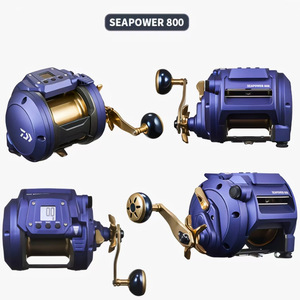 Carrete de Pesca Eléctrico Daiwa Seapower 800, Carrete de Tambor de Aleación de Aluminio, Intercambiable para Pesca en Océano - Product Image 1