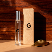 Botol parfum Mini silinder grosir pabrik botol parfum isi ulang botol parfum kustom dengan kotak