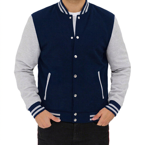 College Baseball Premium Quality Lightweight Stylish Stand Collar Hooded <b>Letterman</b> <b>Jacket</b> for Men Breathable Design - Product Image 1