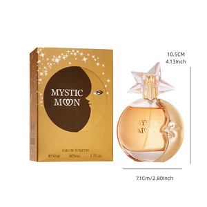 <span class=keywords><strong>Parfum</strong></span> Eau de Toilette 50ml Mystic Moon Star pour Femme, Notes Florales Gourmandes Orientales Longue Durée, Vaporisateur Corporel <span class=keywords><strong>Parfum</strong></span>é pour la <span class=keywords><strong>Nuit</strong></span> - Product Image 4