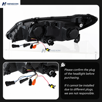 Ensemble de phares pour Honda Ciimo 2006-2015 avec feux de jour DRL, clignotants et feux de route – Amélioration de l'éclairage avant