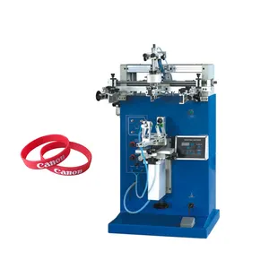 Máquina de impresión de vasos de plástico semiautomática, máquina de impresión de pantalla de seda totalmente automática, tazas de espuma para forma cilíndrica