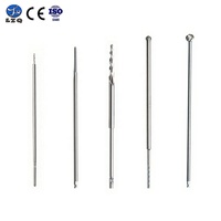 Fraise conique craniotomique pour perceuse électrique haute vitesse, pour microchirurgie, perceuse à passage de fil, en promotion