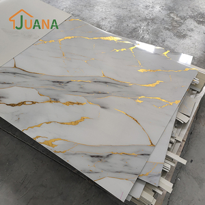 Tấm ốp tường PVC giả đá Marble 4x8 UV, chống thấm và chống thấm nước - Product Image 1