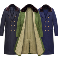 Manteau de travail d'hiver en coton chaud, épais, imperméable et coupe-vent, vert, long, uniforme, protection contre le froid pour les travaux en extérieur et industriels
