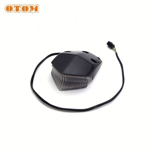 Gruppo Fanale Posteriore per Moto Fuoristrada Enduro WR250F WR450F, Schermo LED in Plastica per YAMAHA OTOM - Product Image 5