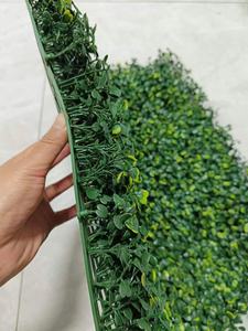 أوراق القيقب الاصطناعية، نباتات خضراء بلاستيكية، حصيرة عشب، لوحة جدارية خضراء اصطناعية - Product Image 2