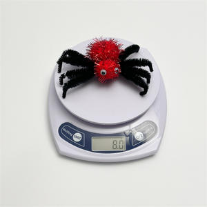 กิ๊บติดผมรูปแมงมุมฮาโลวีนสีแดงสำหรับผู้หญิง - Product Image 4