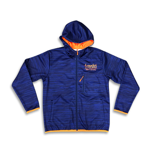 Chemises à capuche personnalisées avec fermeture éclair, hauts coupe-vent, veste épaisse, design graphique, impression sublimée, taille plus, unisexe, polyester/coton - Product Image 2
