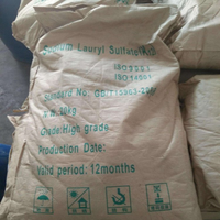 SLS Sodium Lauryl Sulfate en poudre K12 CAS 151-21-3 pour détergents et produits de soins personnels