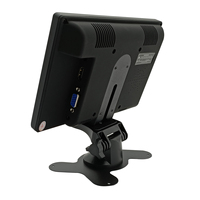Monitor de visión trasera Digital con retroiluminación portátil de 7 pulgadas, cámara de respaldo para coche, soporte de Control remoto NTSC/PAL, 12V, RGB, salpicadero de TV, escritorio