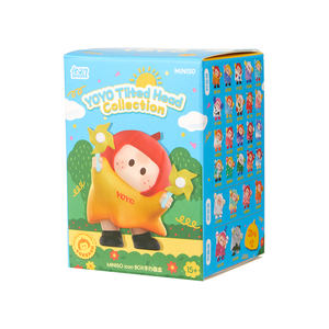 100% Officiel Nouvelle Arrivée Original MINISO <span class=keywords><strong>YOYO</strong></span> Tilted Head Collection Icon Box Vinyl Pendent Plush ToyBlind Box Toy Collectible - Product Image 5