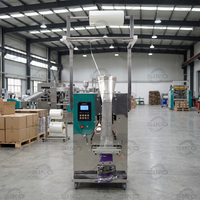 Machine de remplissage et de scellage de liquides pour petits sachets de jus, machine d'emballage à scellage arrière, en promotion