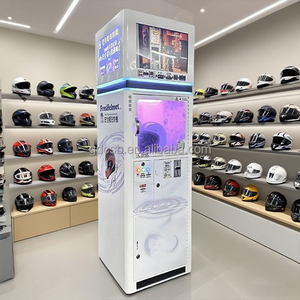 Máquina expendedora automática <span class=keywords><strong>UPUS</strong></span> para limpieza en seco y desinfección de cascos de motocicleta con vapor sanitario - Product Image 2