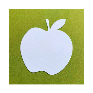 Lame de scie à sublimation panneaux photo blancs cadeaux pour pères cercle rond en aluminium panneaux de signalisation imprimables blancs 12x8 pouces - Product Image 4