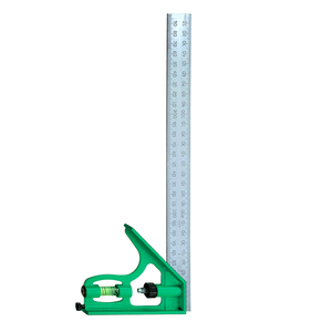 Combineur en acier inoxydable et alliage de Zinc, 1 pièce, prix d'usine, carré avec mini règle de niveau, offre spéciale - Product Image 1