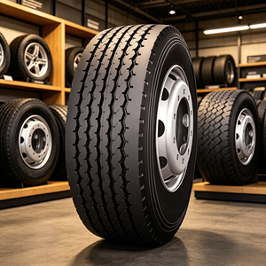 Neumático de Camión de Alto Rendimiento Resistente al Desgaste 385/65R22.5 para Todas las Estaciones, Venta al Por Mayor de Fábrica, Excelente Tracción - Product Image 1