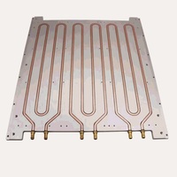Plaque de refroidissement liquide en aluminium usinée CNC de haute précision sur mesure pour IA, GPU, CPU