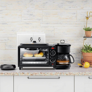 Horno tres en uno integrado multifuncional de gran capacidad, máquina de <span class=keywords><strong>desayuno</strong></span> tres en uno, dispositivo mecánico tres en uno - Product Image 4