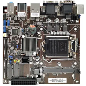 10个通信端口DDR3 i3 i5 i7中央处理器LGA 1150英特尔H81芯片组迷你itx主板，用于POS/ATM/信息亭/数字标牌