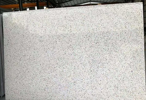Nuovo <span class=keywords><strong>Design</strong></span> personalizzato tavolo in pietra di Terrazzo grande lastra di pietra su misura in pietra artificiale per uso interno della parete del pavimento - Product Image 3