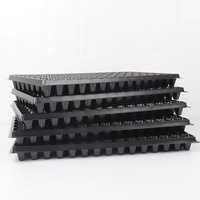Petits plateaux de semis en polystyrène durable à 50, 72, 104, 105, 128, 200 alvéoles pour pépinière de jardin, fleurs et plantes