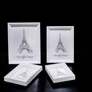 Rắn Gỗ Tự Làm Khung Ảnh Tường Kết Hợp Tùy Chỉnh Treo Trang Trí Nội Thất Cho Sơn Bán Buôn Trong Suốt Tùy Chỉnh Khung - Product Image 5