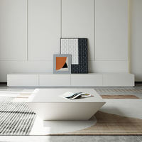 Table basse carrée nordique moderne et simple pour salon, idéale pour petits et grands espaces – Vente en gros usine – Table basse tendance