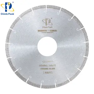 Lâmina de disco cerâmica de velocidade rápida lâmina de serra circular de diamante para corte de pedra para porcelana de azulejos