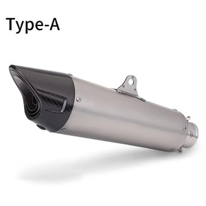 Tubo de Escape para Motocicleta de Acero Inoxidable, Estilo Cola de Tiburón, Universal para NINJA400 R3 <span class=keywords><strong>MT</strong></span> <span class=keywords><strong>15</strong></span> 450SR C27 - Product Image 6