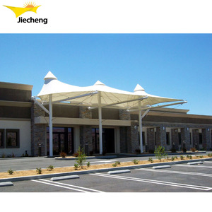 Pvdf Chất liệu 1050g Shades mái độ bền kéo kiến trúc màng cấu trúc lều - Product Image 2