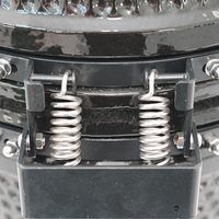 Grill Kamado en céramique portable de 13 pouces pour table, barbecue extérieur au charbon de bois, fumoir, personnalisation en petite série, vente en gros