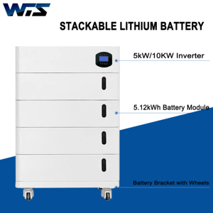 Onduleur et batterie 2 en 1 15kwh 48V Batterie Lifepo4 basse tension pour usage domestique au sol Réserve d'énergie solaire de secours intégrée en MPPT - Product Image 3
