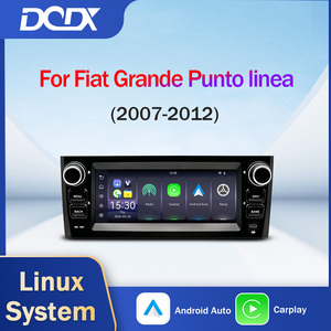 Autoradio de navigation DVD 6,86 pouces pour <span class=keywords><strong>Fiat</strong></span> Grande <span class=keywords><strong>Punto</strong></span> Linea <span class=keywords><strong>2007</strong></span>-2012 avec Carplay et Android Auto – Vente en gros - Product Image 1