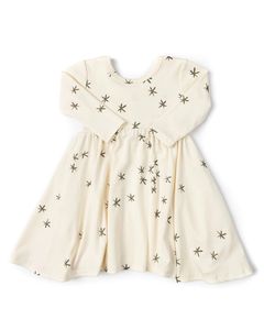 Vestido Tipo Túnica de Algodón Jersey para Bebés y Niñas Pequeñas, Falda Plisada, Vestido de Manga Larga para Otoño - Product Image 4