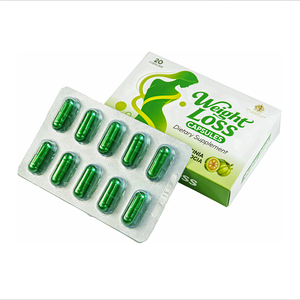 สูตรลดน้ำหนักสำหรับผู้ใหญ่คุณภาพสูง ชาเขียว สารสกัดจากผลส้มแขก แคปซูลจากพืชธรรมชาติ ช่วยส่งเสริมการย่อยอาหาร - Product Image 5