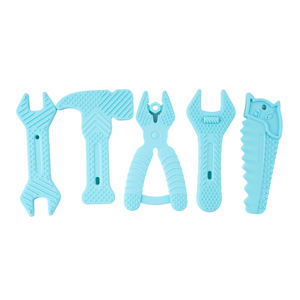 Reisvriendelijk 4M + Moersleutel Schroevendraaier Zacht Speelgoed Baby Kauwbaar Siliconen Bijtring Speelgoed - Product Image 5