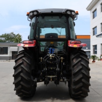 Tracteur agricole chinois 4x4 haute performance 130 CV avec certification CE pour machines agricoles