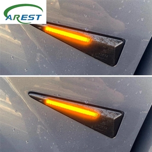 Indicador de <span class=keywords><strong>señal</strong></span> de giro <span class=keywords><strong>lateral</strong></span> para coche, luces LED dinámicas para Renault Megane MK2 CC Espace MK4 Scenic MK2 Wind Avantime Thalia 2 - Product Image 6