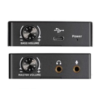 USB Externer 2-Kanal-Stereo-Audioadapter 3,5mm Mikrofon Lautstärkeregelung Modell AY130 zum Übertragen von Stereo